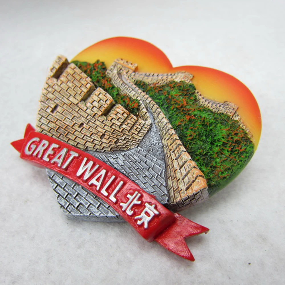 Great Wall Пекин китайский туристический сувенир магниты на холодильник магнитные