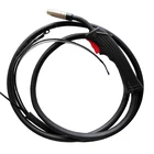 QTB-100AF NV-100E-2.5 с воздушным охлаждением пистолет Push Mig Сварочная горелка с евро гриф пистолета 2,5 метров