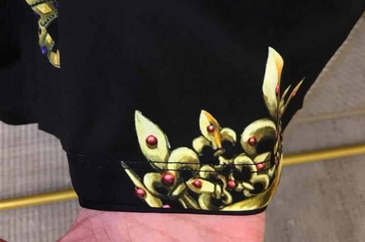 Весна 19ss новые модные футболки arrival Crown Королевская Футболка с принтом для мужчин брендовая дизайнерская известная хлопковая футболка