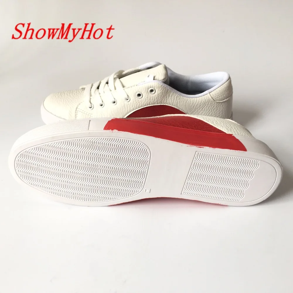ShowMyHot/Мужская обувь на толстой подошве дышащая однотонная плоской | Обувь