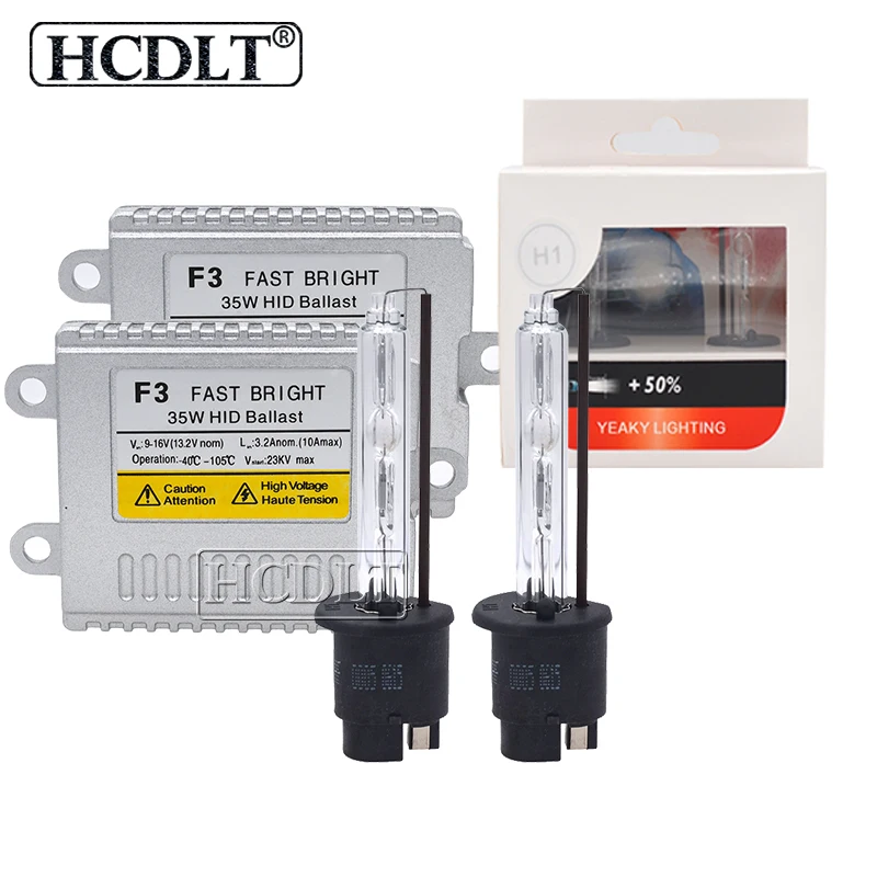 HCDLT Премиум 35 Вт 5500K H11 Xenon Yeaky HID конверсионный комплект H1 H3 H7 HB3 HB4 D2H 4500K 6500K AC F3