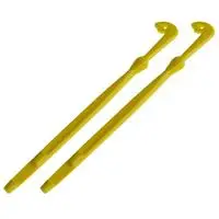 Yellow 2 шт. пластиковый легкий крюк-петля для ловли нахлыстом, инструменты для крючков, инструмент для галстука, инструмент для быстрого завязывания узлов, линейный набор - Цвет: Yellow