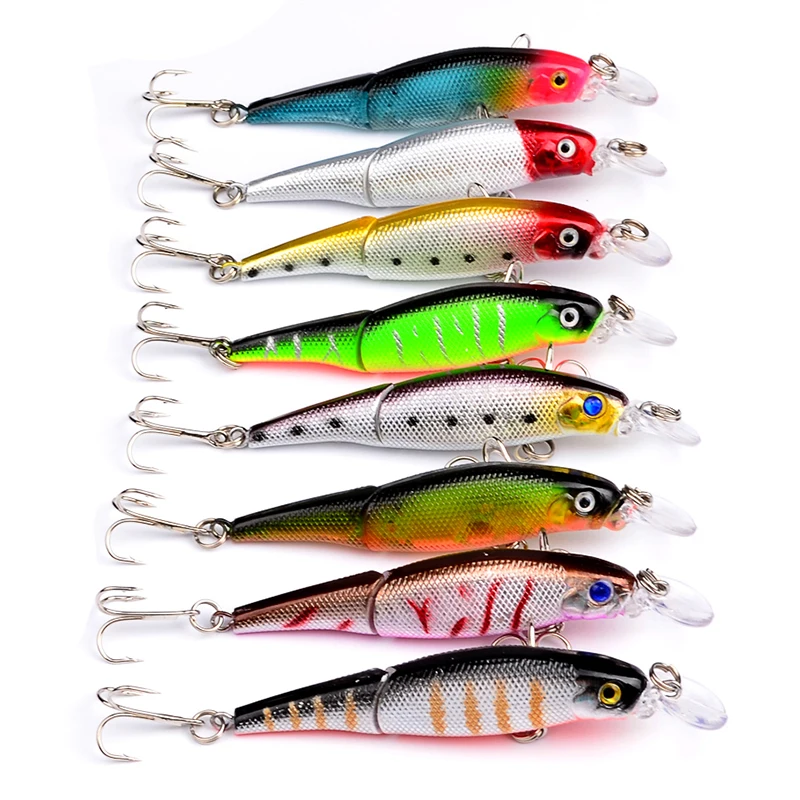 BMDT PRO BEROS 8 шт./лот 9 2 см/7 5 г Minnow для доставки прикорма и оснастки 6 # крючком Мягкая