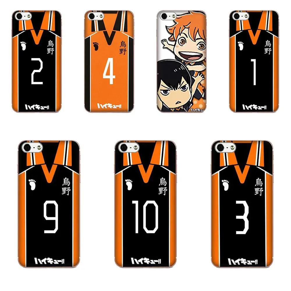 Мягкий чехол для телефона Haikyuu Karasuno High School Huawei Mate 7 8 9 10 20 P8 P9 P10 P20 P30 Lite Plus Pro