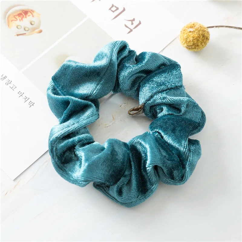 Винтажные бархатные волосы тканые этикетки резинки для волос девушки аксессуары