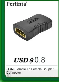 Perlinta DVI to VGA adapter DVI 24+5 to VGA Male To Female Converter Adapter for PC Laptop