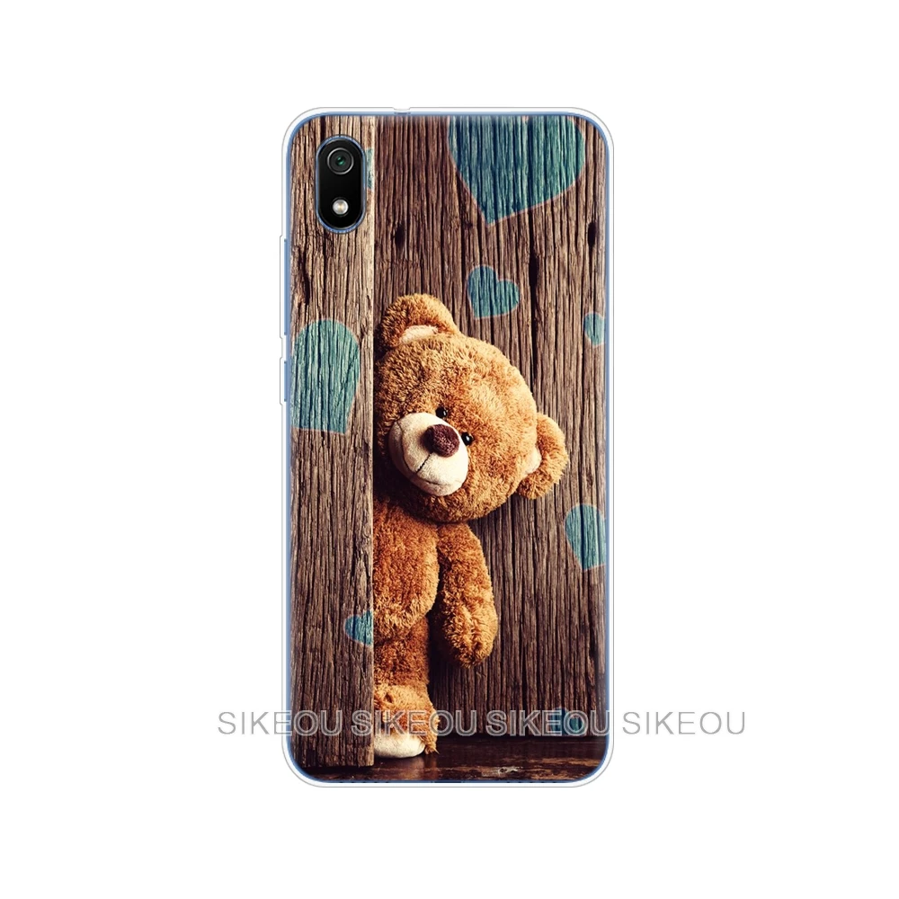 Силиконовый чехол для xiaomi redmi 7a, чехол s, полная защита, мягкая задняя крышка из ТПУ для redmi 7 a, бампер hongmi 7a, чехол для телефона - Color: 34592