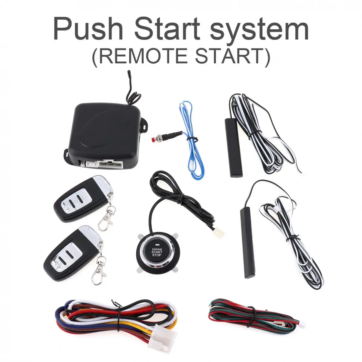 Умный Автомобильный аварийный двигатель Starline кнопка Start Stop RFID замок