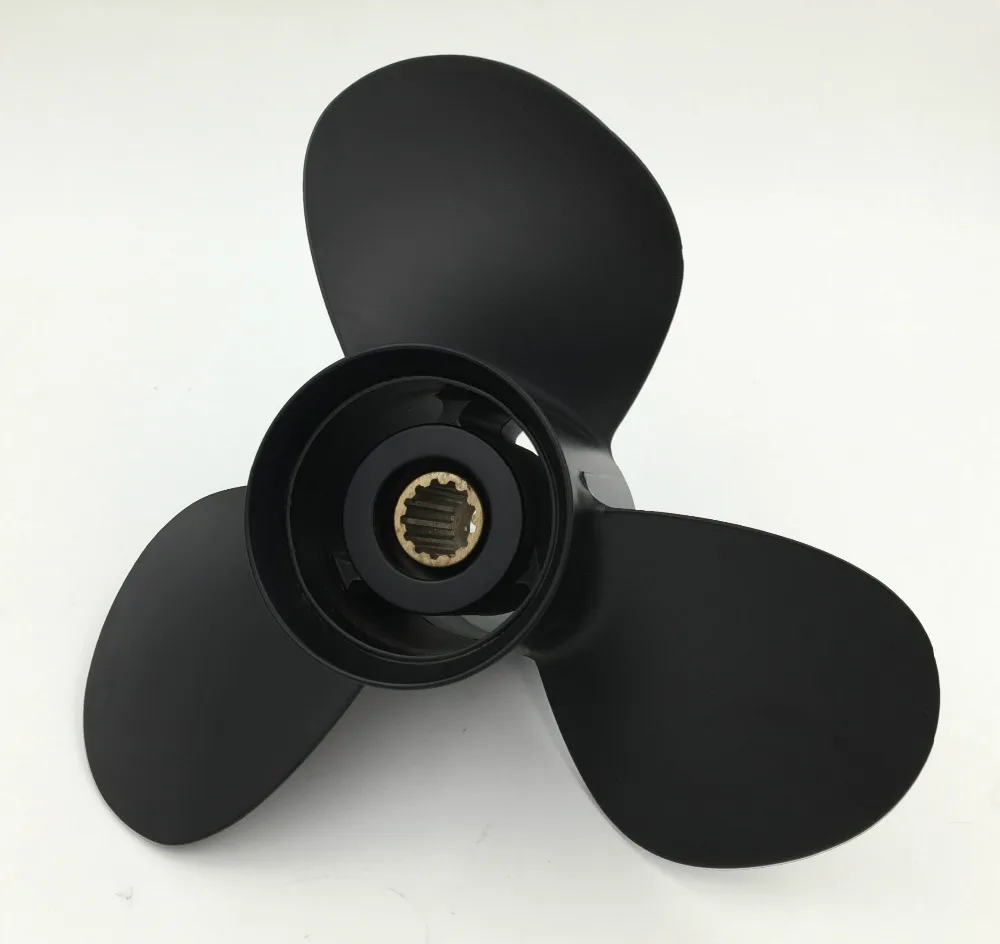 

free shipping 11.5x13, 25hp-50hp for Nissan ALUMINIUM PROPELLERS Nissan outboard propellers marine propellers 13 tooth