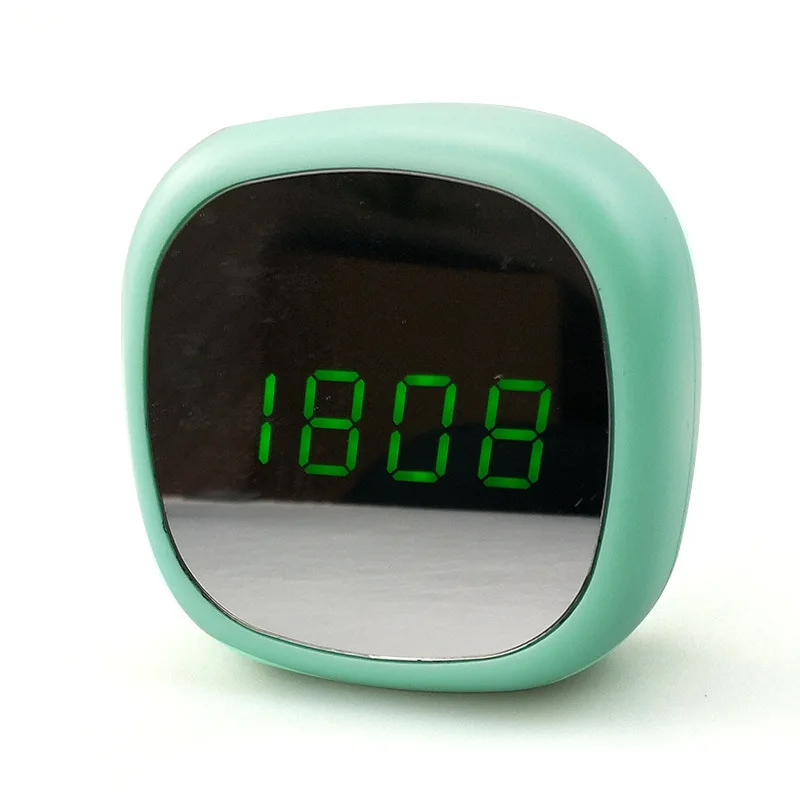 Mirror Alarm Clocks Digital Snooze Table Clock Wake Up Light Electronic Large Time Temperature Display Home Decoration | Дом и сад