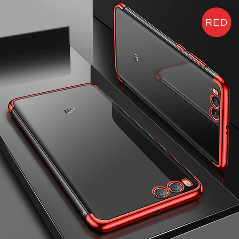 Phone Case For Xiaomi Mi A1 A2 7 6 6X 5X Mix 2 2S TPU Capa Redmi Note 5A Prime 4 4X Pro 5 Plus S2 4A Plating |