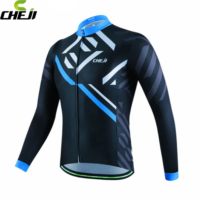 2018 Comfortable Ropa Ciclismo Men's Outdoor Cycling Jersey Set Long Sleeve Tops Pad Pants Trousers Size | Спорт и развлечения