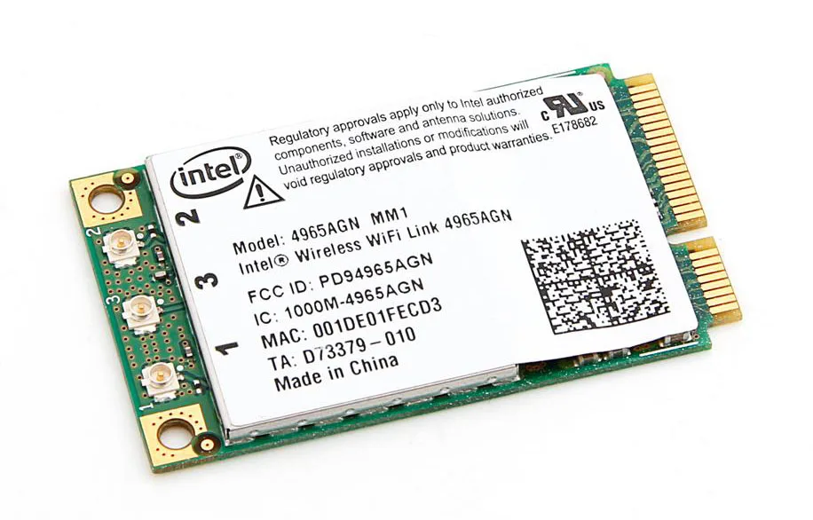 

FOR Wireless 4965 AGN MMW Mini PCI-e Wireless Card 300M For Dell Inspiron 1501 1520 1525 6400 1720 9400 E1705