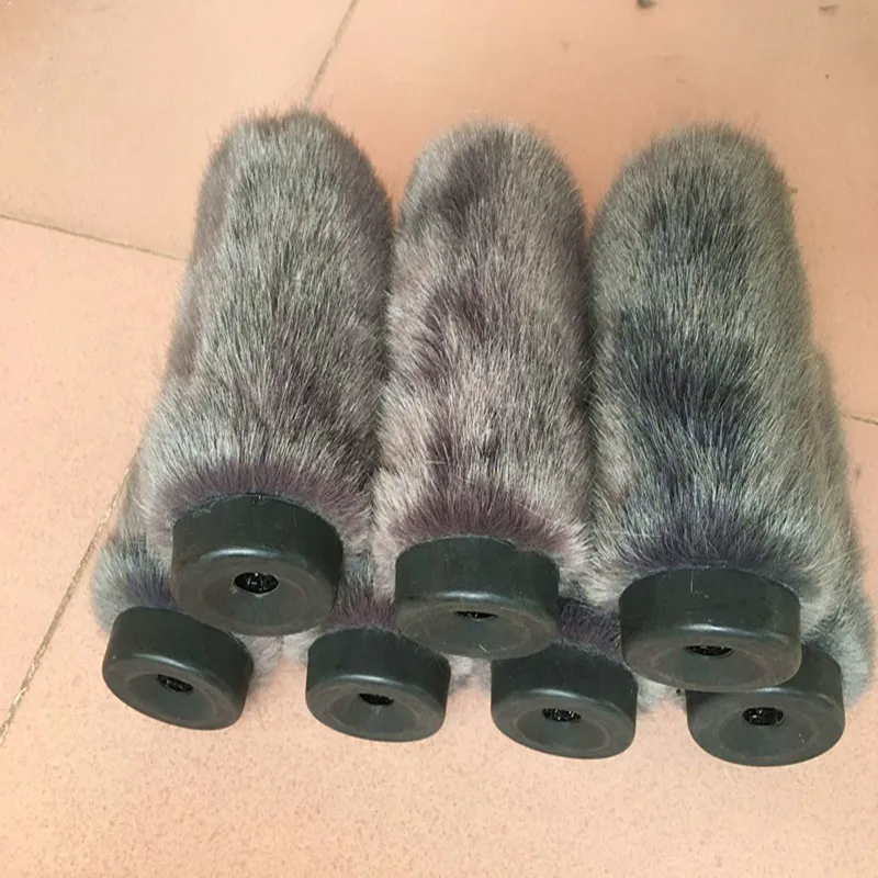 Musan MIC ветровое стекло муфта для лобового стекла для RODE VideoMic для Takstar SGC-598 MKE600 искусственный мех ветровой щит 12,5 см Deepth