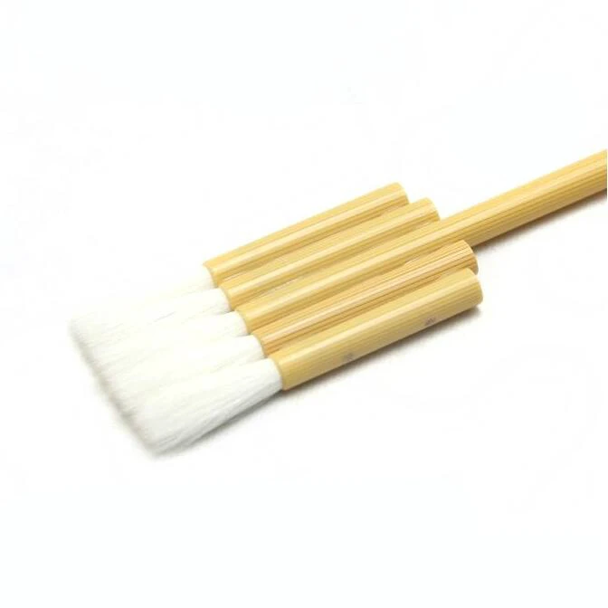 5 joint brush Акварельная картина шерстяные Волосы Кисти для масла кисть для рисования рекламным фоном Очищающая щетка ручка 3/5/7/9 совместных кисточки - Цвет: 5 joint brush
