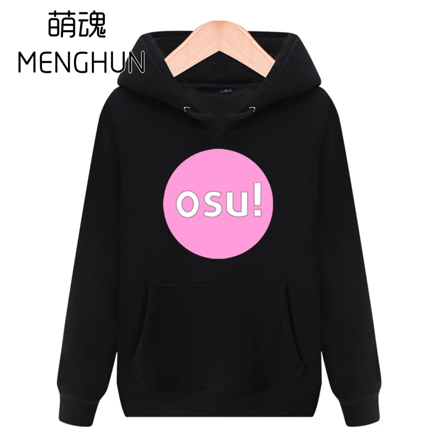 Музыкальный ритм игры OSU! Концепция игровые худи осу Вдохновленный дизайн осень зимняя теплая шапка унисекс толстовки европейский размер толстовки ac709
