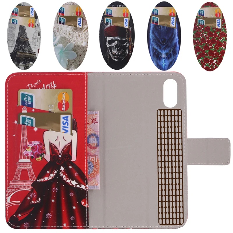 TienJueShi Magnetic Turn Fashion Cute Design Protect Leather Cover Case For Doogee X11 5 inch Shell Wallet Etui Skin | Мобильные