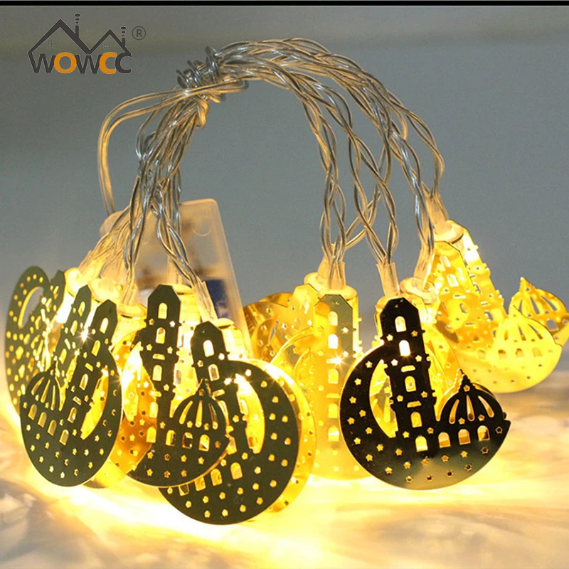 

EID Lights Mubarak Decoration Ramadan Strip Star Led Light Decor Muslim Islam Party Supplies Islamic Festival Decorations