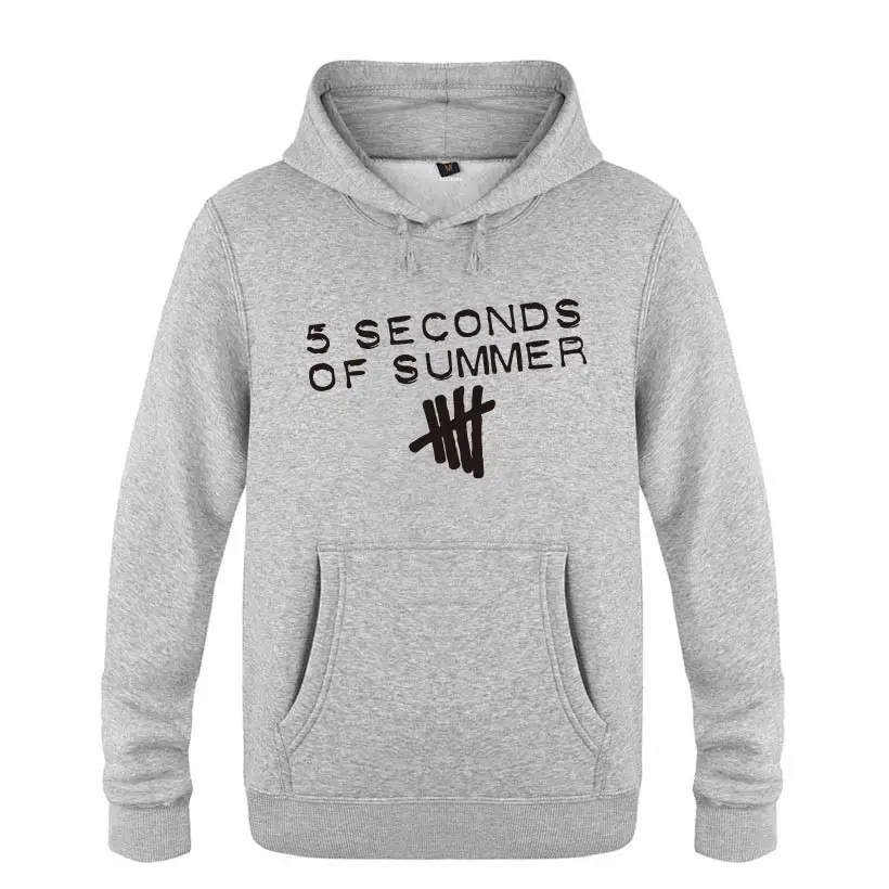 HUIY HET 5 секунд лета 5SOS Рок Рэп музыка толстовки мужские мужские пуловеры флисовые толстовки с капюшоном - Цвет: HUIY HET