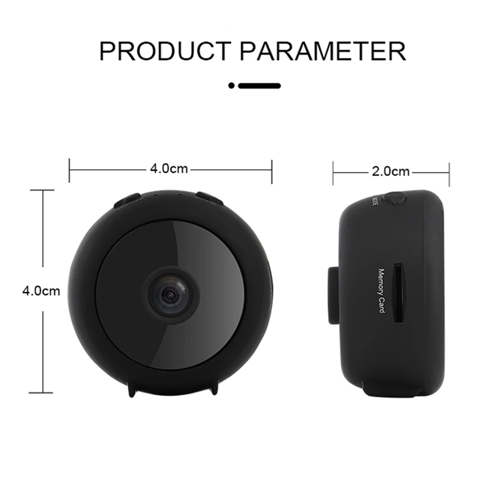 A11 Wifi IP мини-камера Full HD 1080P камера ИК ночного видения микро камера обнаружения движения камера Поддержка TF карта мини видеокамера