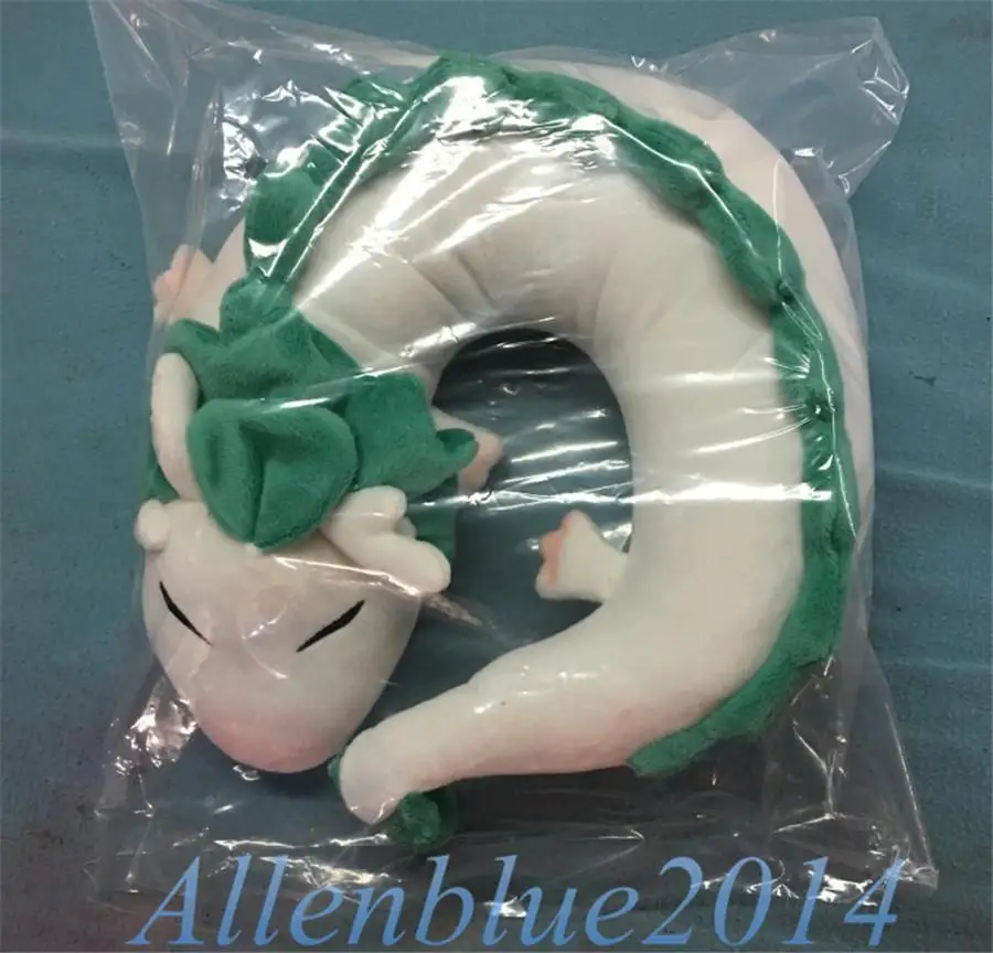 Миядзаки Хаяо белый дракон Хаку плюшевая кукла игрушка подушка u образный вырез