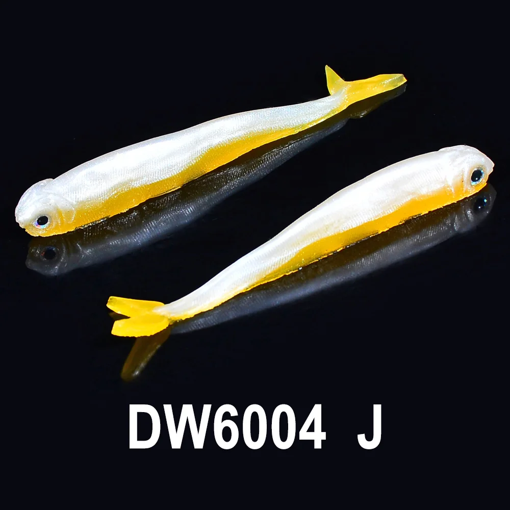 DW6004J 10 шт./компл. мягкие приманки 8,5 см-3," рыболовные приманки 10 видов цветов, Мягкая приманка для рыбалки приманки, 3g, с функцией-0,11 oz бас-гитара - Цвет: DW6004J