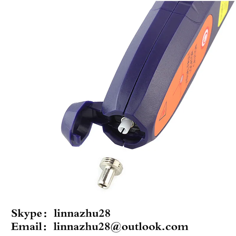 30 мВт пластик красный лазерный свет тестер волоконно оптического кабеля SC/FC/ST/LC