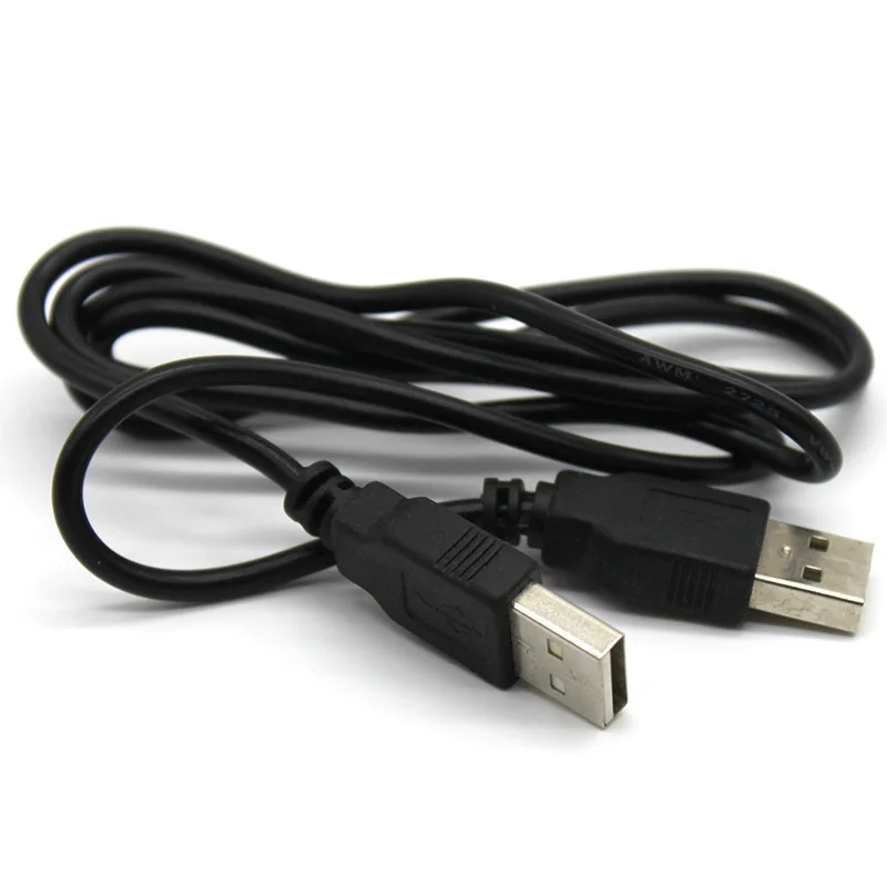Кабель Удлинитель USB 2 0 Папа папа черный|Кабели для MP3/MP4-плееров| |