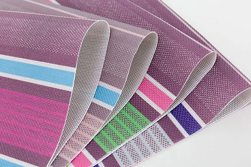 30X45cm PVC Place Mats Heat Resistant Non Slip Table Waterproof Dining Placemats Coasters Decoration | Дом и сад