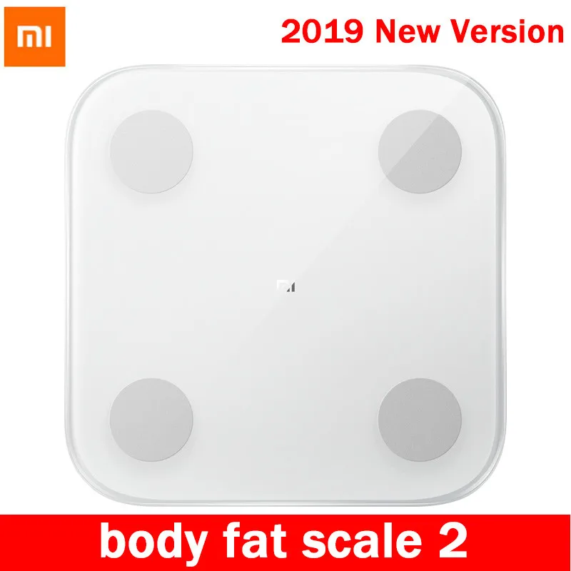 2019 Новые смарт напольные весы Xiaomi 2 Bluetooth 5 0 тест на балансировку даты тела BMI