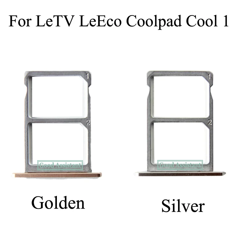 Золото/серебро для LeTV LeEco Coolpad Cool1 Cool 1 C106 лоток sim карты держатель карт Micro SD слот