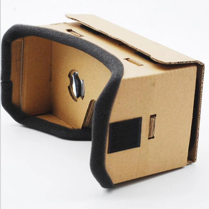 Очки виртуальной реальности картонные очки Google 3D очки VR Box Фильмы для iPhone 5 6 7 смартфонов VR гарнитура для Xiaomi