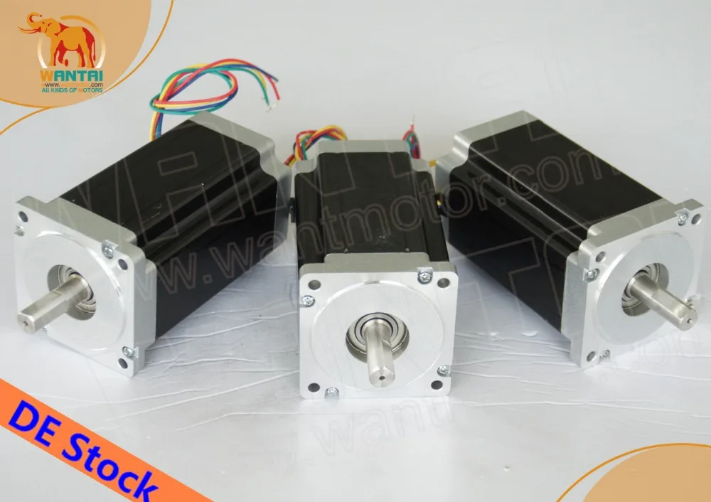 Горячая распродажа! CNC Wantai 3 шт. шаговый двигатель Nema23 Φ 115-In мм 3A CE ROHS ISO