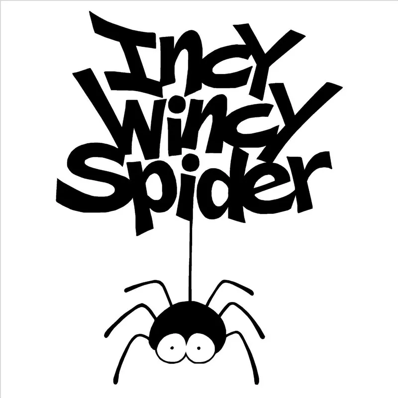 G360 INCY WINCY SPIDER vinyl wall art sticker decal childrens room nursery rhymes Children 's stickers decorative arts | Дом и сад