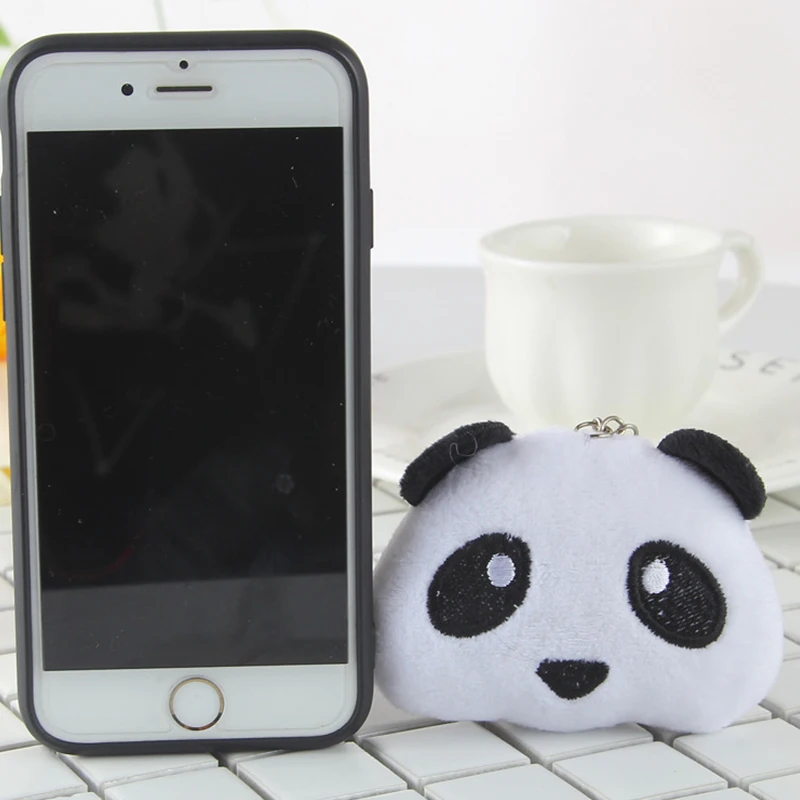Kawaii Мини панда плюшевые игрушки кукла мультфильм чучело для девочек брелок