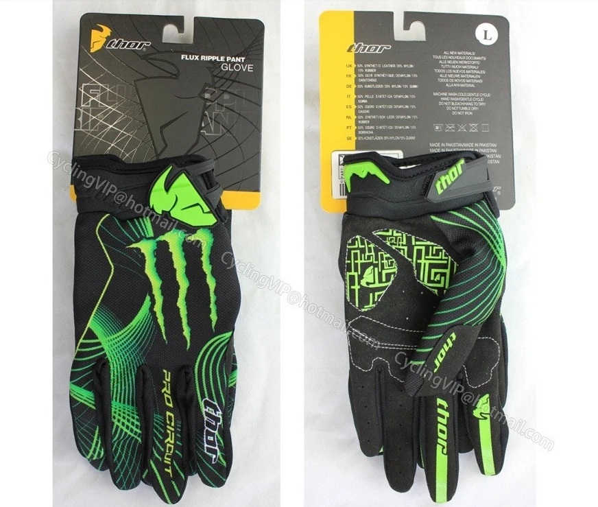 Original New Thor Racing Cycling Gloves for ATV MTB BMX DH off road Mountain Bike Bicycle Motorbike Motocross | Тематическая одежда