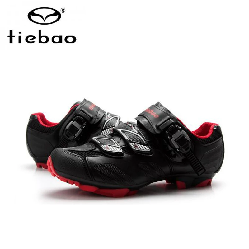 Tiebao велосипедная обувь sapatilha ciclismo mtb SPD педали Мужская обувь для горного велосипеда гоночные самозакрывающиеся велосипедные кроссовки