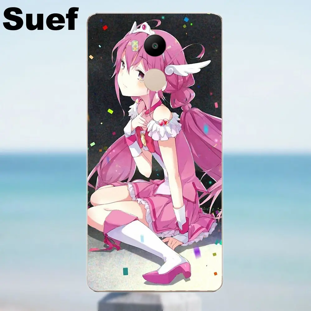 Suef для Xiaomi Redmi 4 3 3S Pro Mi3 Mi4 Mi4i Mi4C Mi5 Mi5S Mi Max Note 2 Мягкий ТПУ индивидуальный дизайн аниме