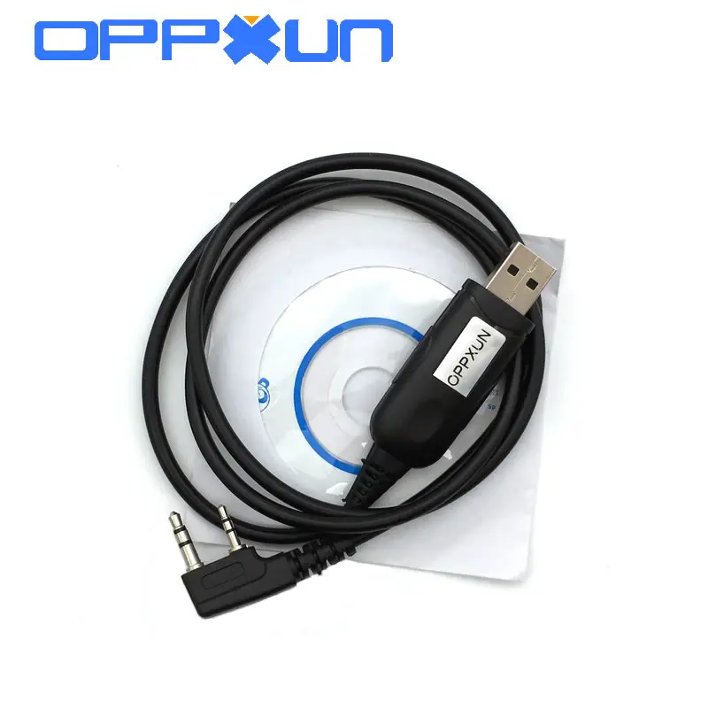 USB Кабель для программирования + компакт диск с драйверами иди и болтай Walkie Talkie