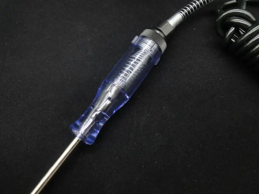 Ручка Heavy Duty 6 12 В цепи Тесты er автомобильной электрической лампы зонд свет