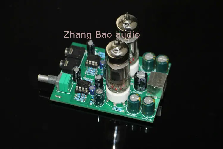Улучшенная версия DIY Mini 6J5 Tube Decoder наушники OPA2604 OP AMP с адаптером|op amp|6j5 tubeheadphone tube |