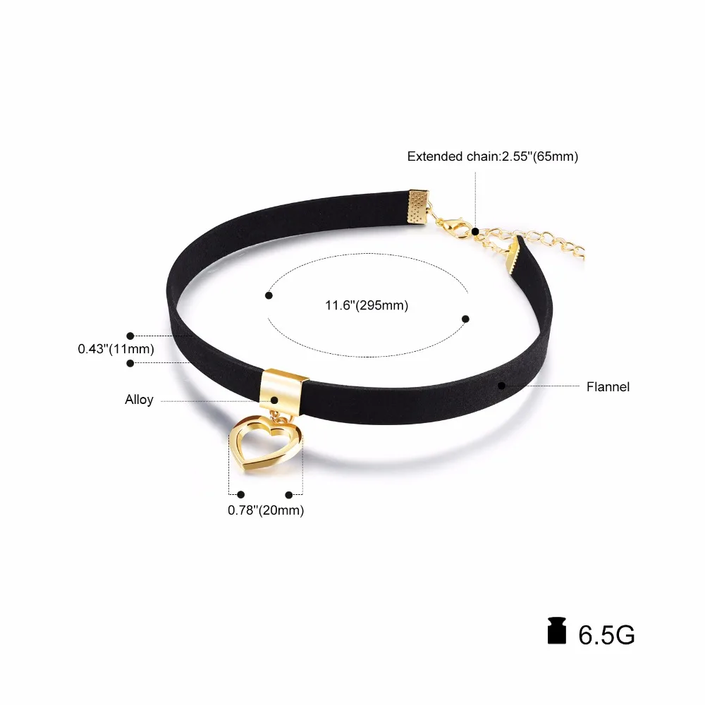 Женское Ожерелье-чокер в форме сердца | Украшения и аксессуары