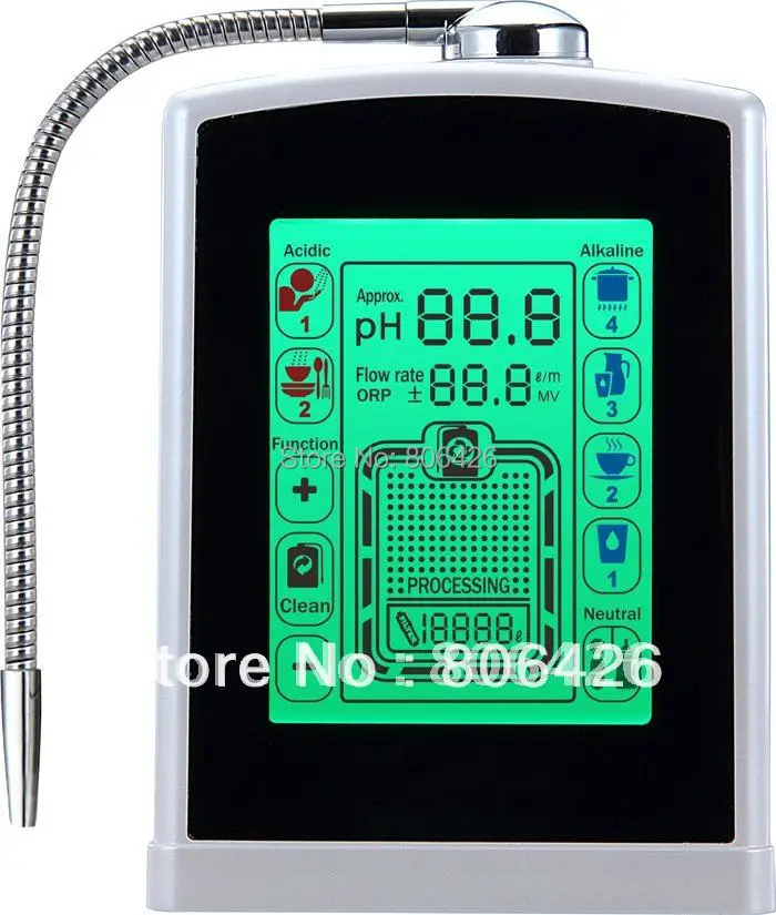 

Free Shipping touch screen Alkaline Water Ionizer/kangen water/hydrogen generator (JapanTech,Taiwan factry) +built-in NSF filter