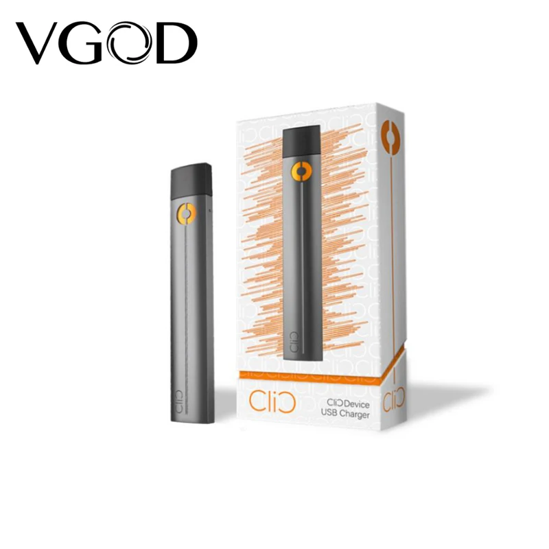 Оригинальный VGOD Clic Vapor аккумулятор система перезаряжаемый 350 мАч контроль
