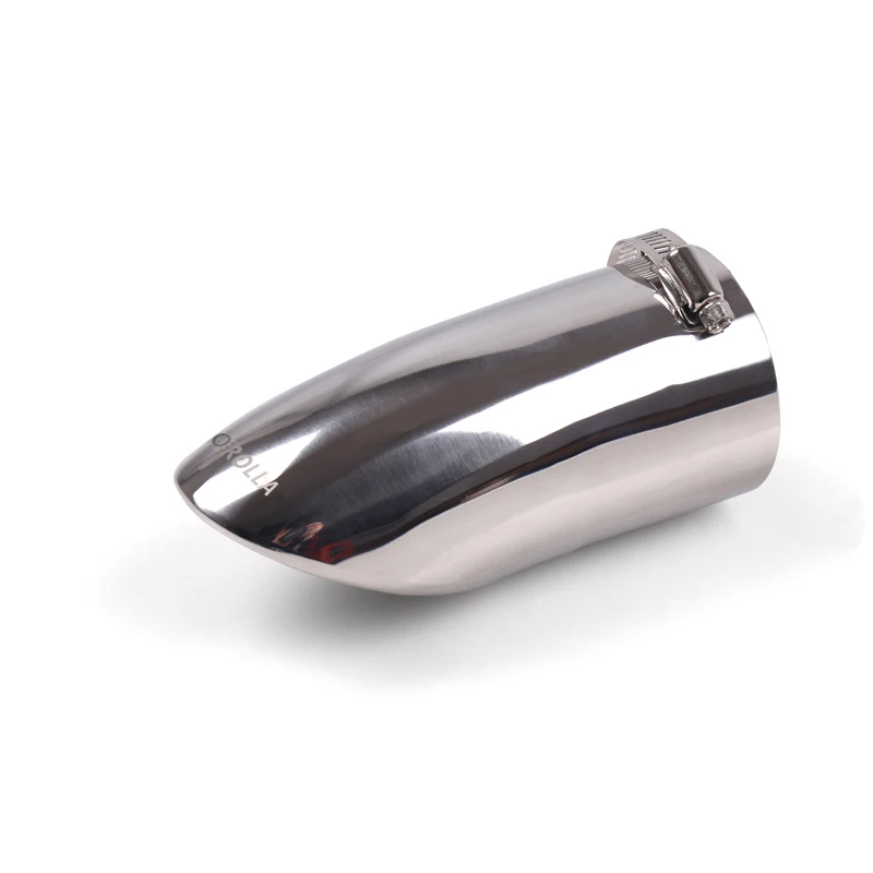 lsrtw2017 car styling stainless steel Tail exhaust pipe for toyota corolla 2013 2014 2015 2016 2017 2018 E170 | Автомобили и