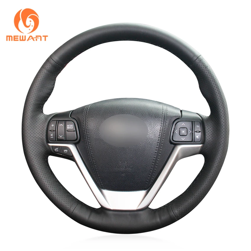 MEWANT черная натуральная кожа фотосессия для Toyota Highlander 2013-2020 Sienna 2015 2016 2017 2018 2019-2020 |