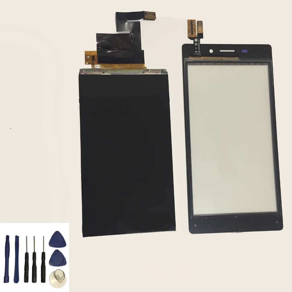 Для Sony Xperia M2 S50H D2302 D2303 D2305 D2306 сенсорный экран дигитайзер + ЖК дисплей монитор