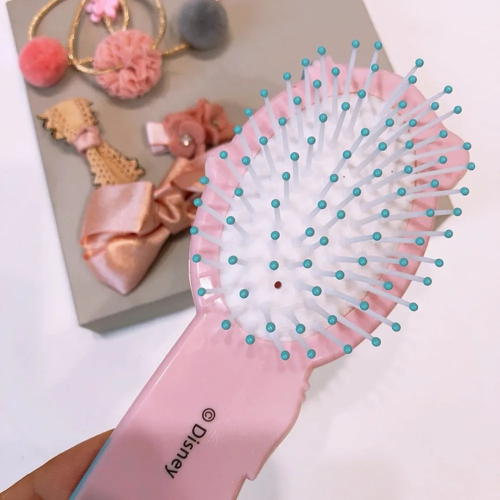 Принцесса мультфильм Мороз щетка для волос Brosse Cheveux дети нежная Антистатическая