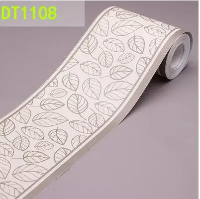 Style 5 Самоклеящиеся обои из ПВХ 10 м* 0,1 м, наклейки для спальни listello, линия талии, водостойкие, краевая линия, papel de parede - Цвет: Style 5