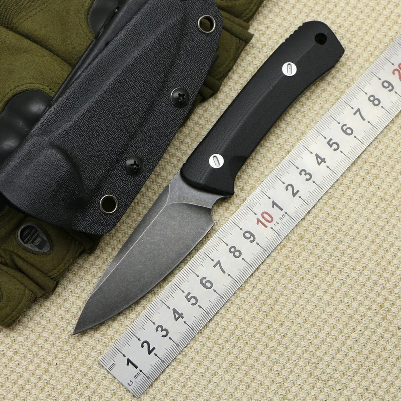 LOVOCOO Nettle открытый K Shield прямой нож G10 Ручка D2 Сталь Кемпинг EDC тактический